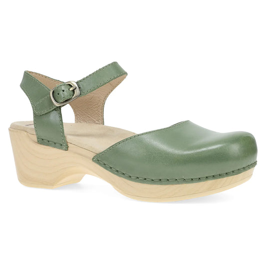 Dansko Women's Sam Mary Jane Clogs - Sage Calf