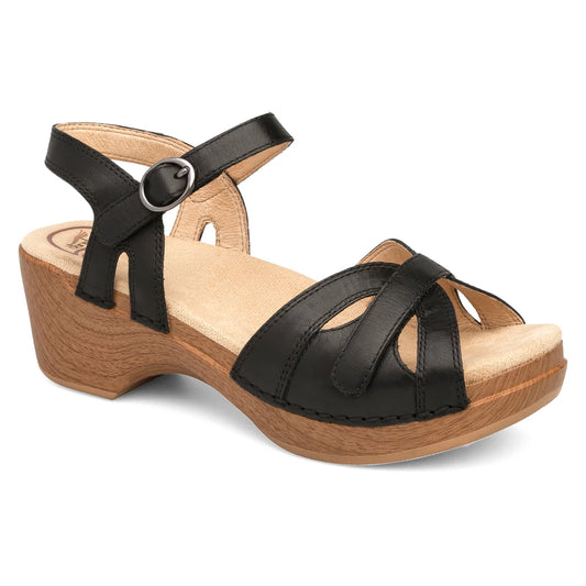 Dansko Women's Season Sandal - Black