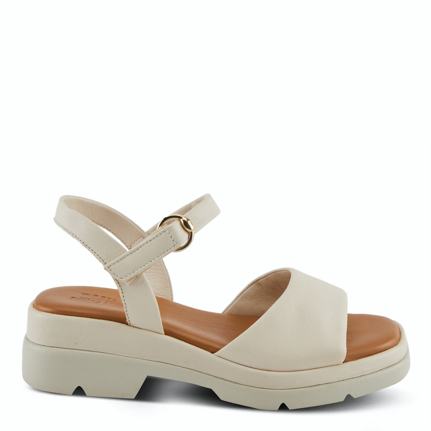 Spring Step Women's Huntington Memory Foam Sandals - Ivory