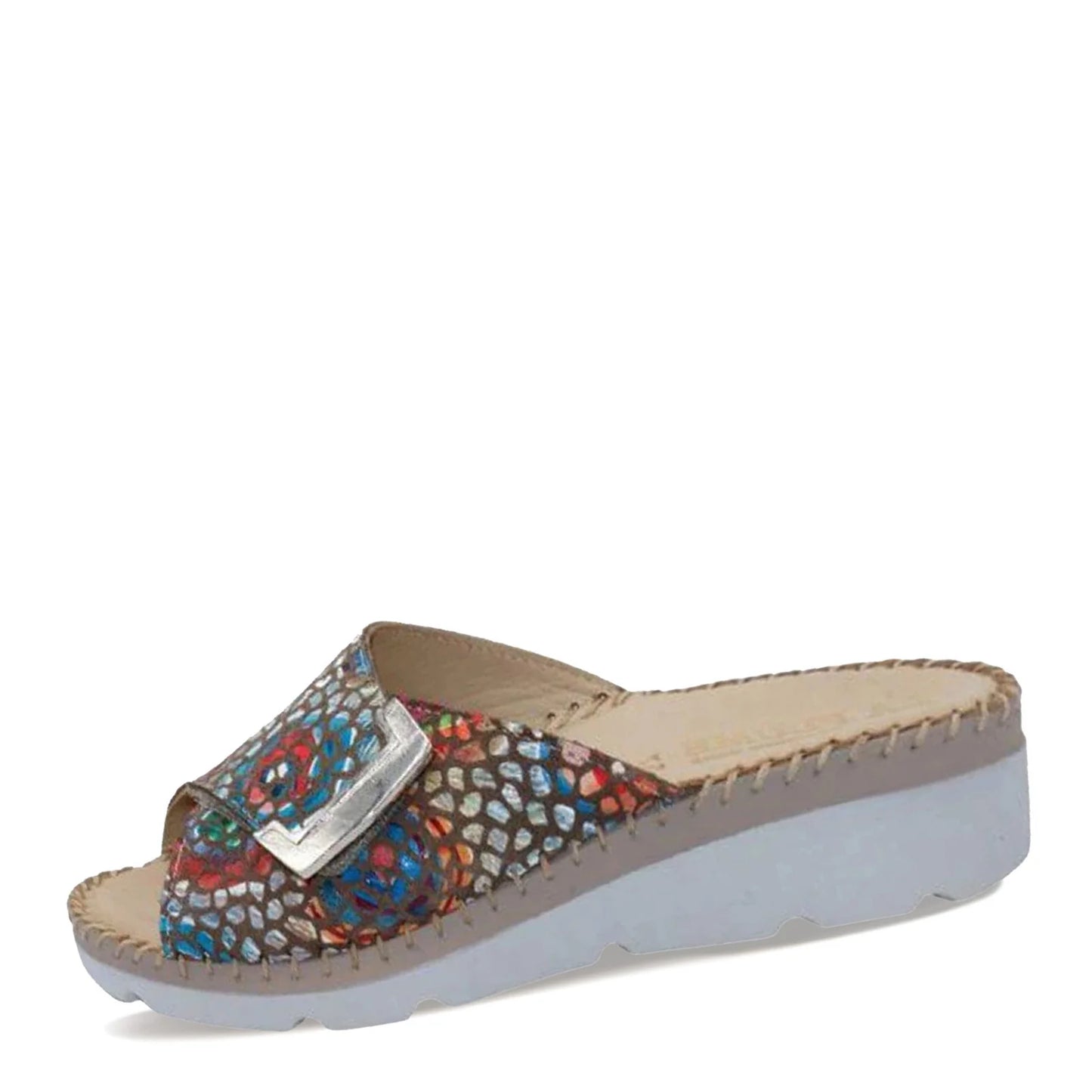 La Plume by Eric Michael Women's Agua Sandal - Mosaic