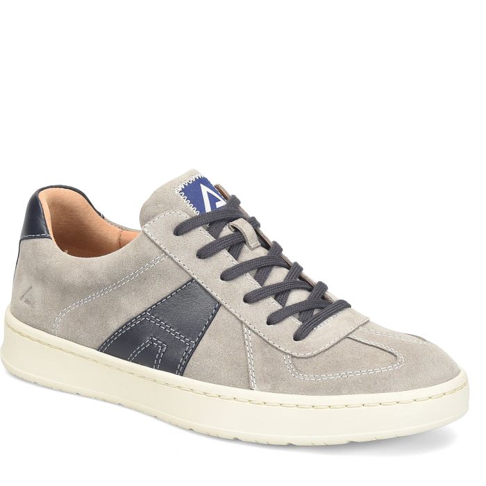 Align Men's Verano Lace Up Sneakers - Grey/Navy