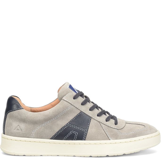 Align Men's Verano Lace Up Sneakers - Grey/Navy