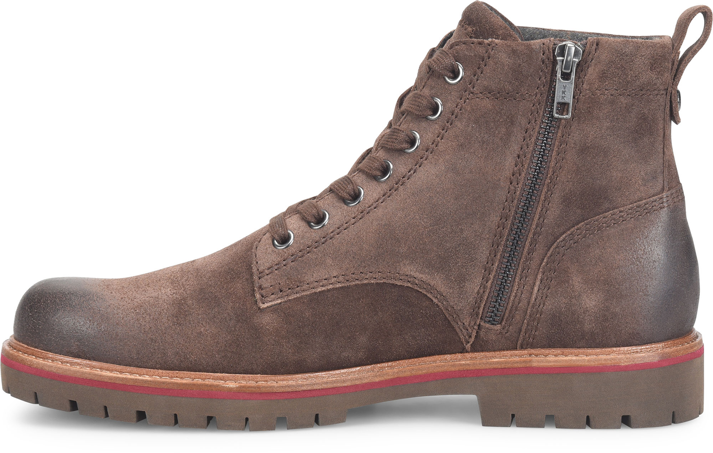 Align Men's Ryder Sidezip Boots - Dark Brown