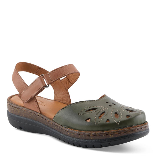 Spring Step Women's Azmira Sandals - Olive Multi