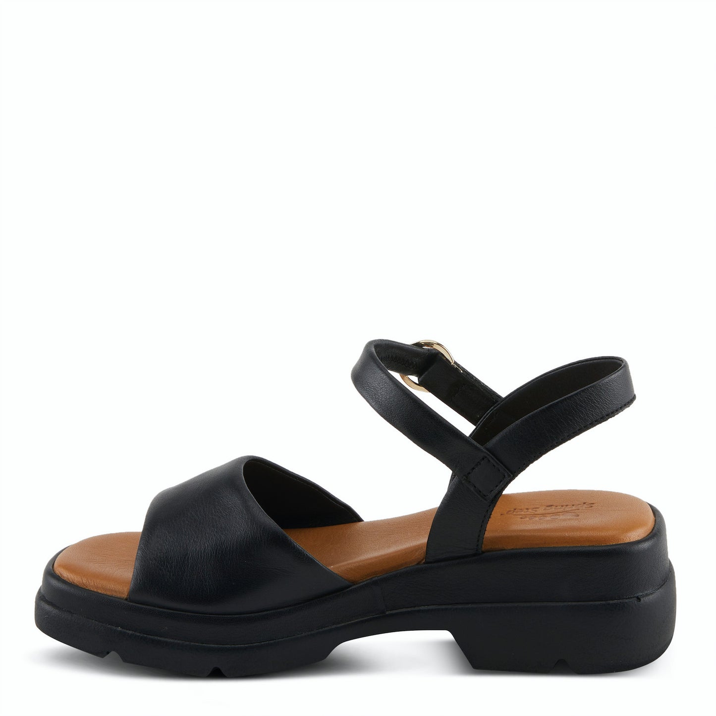 Spring Step Women's Huntington Memory Foam Sandals - Black