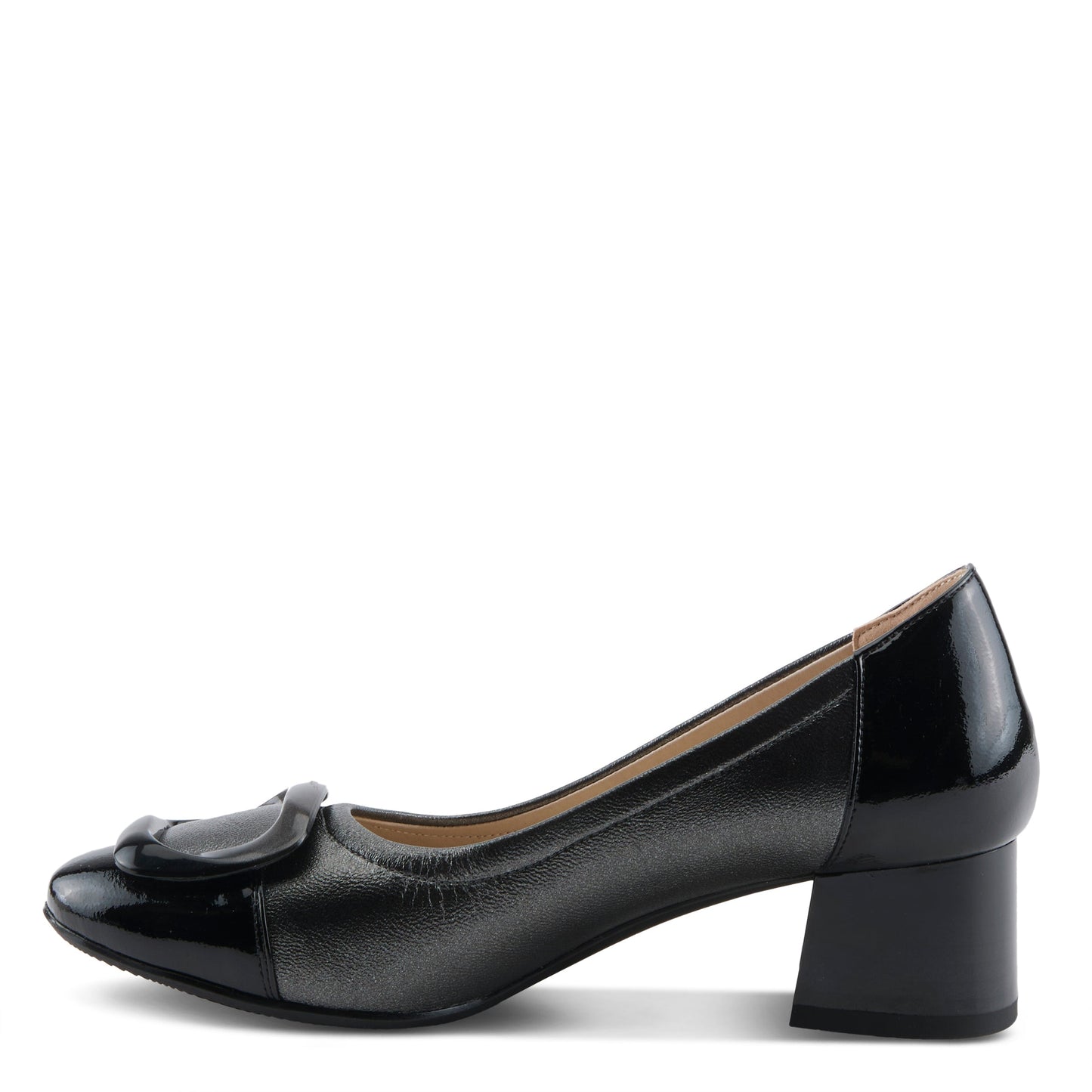 Azura Women's Babysteps Dress Pump - Grey Metallic Combo