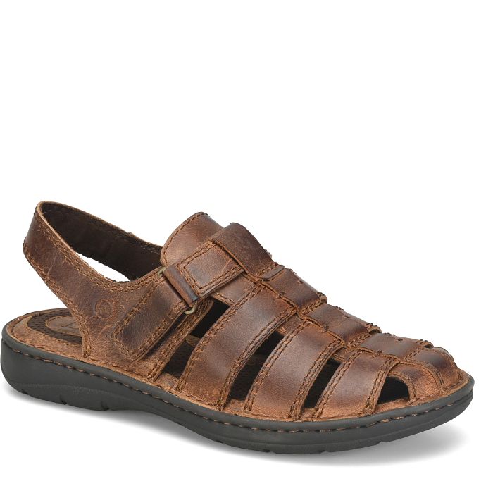 Born Men's Murphy Fisherman Sandal - Brown