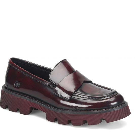 Born Women's Sigge Slip On - Dark Cherry