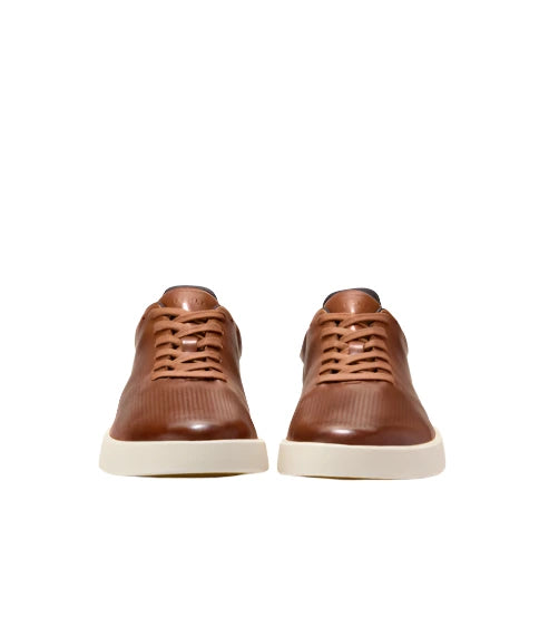 Cole Haan Men's Grand Crosscourt Daily Laser Sneakers - British Tan/Dark Chocolate