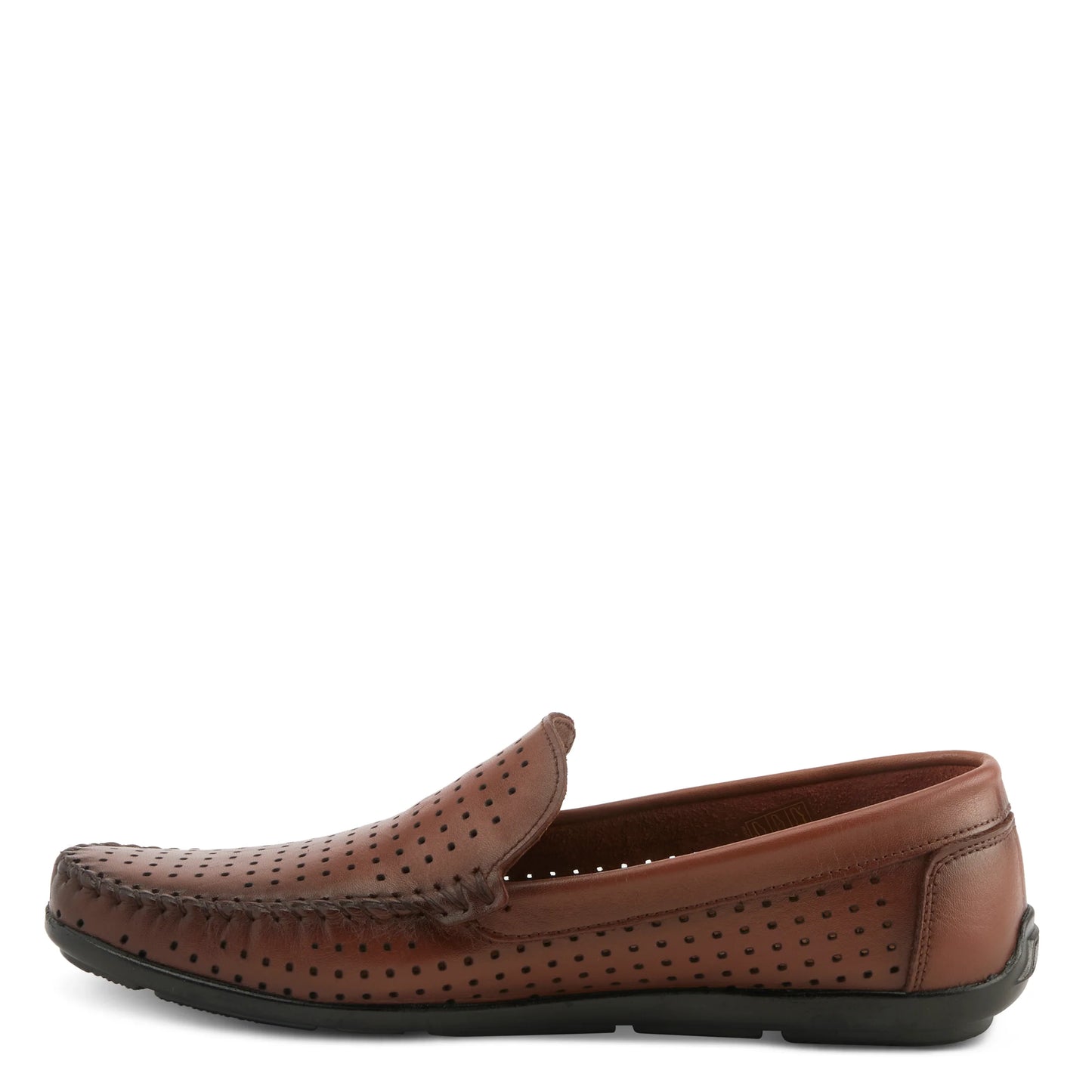 Spring Step Men's Crispin Slip On Leather Loafers - Camel