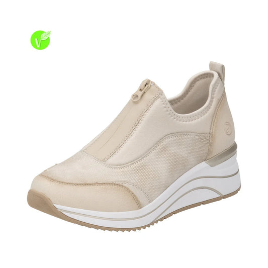 Remonte by Rieker Women's Eleni 08 100% Sneaker - Crema/Muschel/Perlcreme