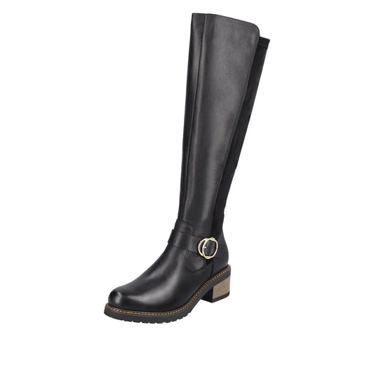 Remonte by Rieker Women's Aida Tall Boot - Black