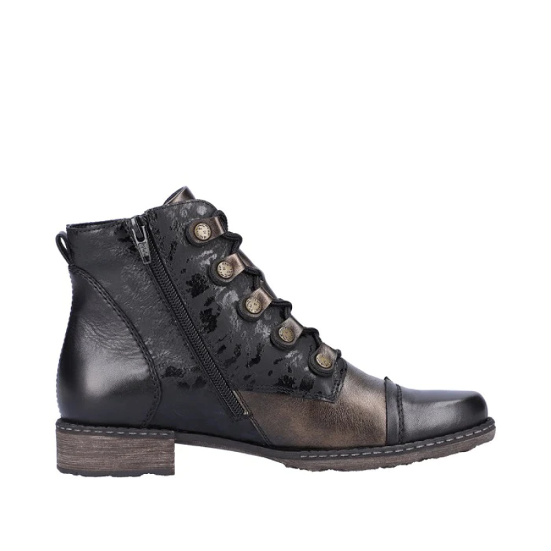 Remonte by Rieker Chandra 91 Boot - Schwartz/Antik