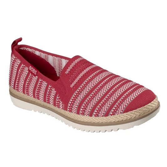 Skechers BOBS Women's Flexpadrille LO So Chic - Red Multi