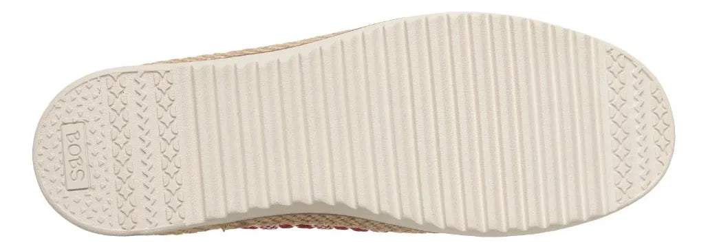 Skechers BOBS Women's Flexpadrille LO So Chic - Red Multi
