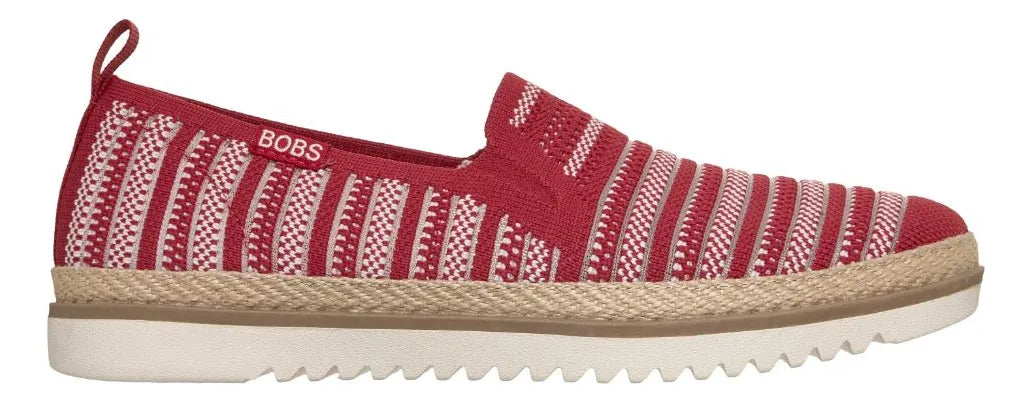 Skechers BOBS Women's Flexpadrille LO So Chic - Red Multi