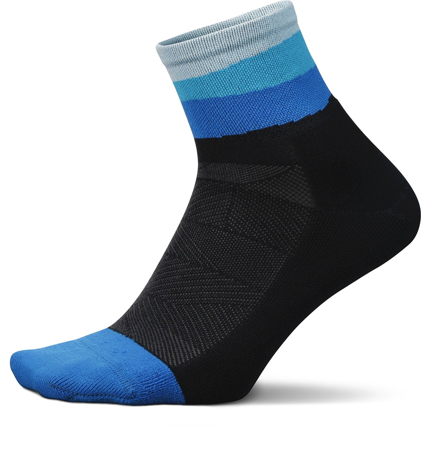 Feetures Women's Elite Quarter Cushion Sock - Oceanic Ascent