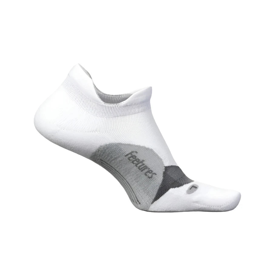 Feetures Elite Light Cushion Sock - Midblock White