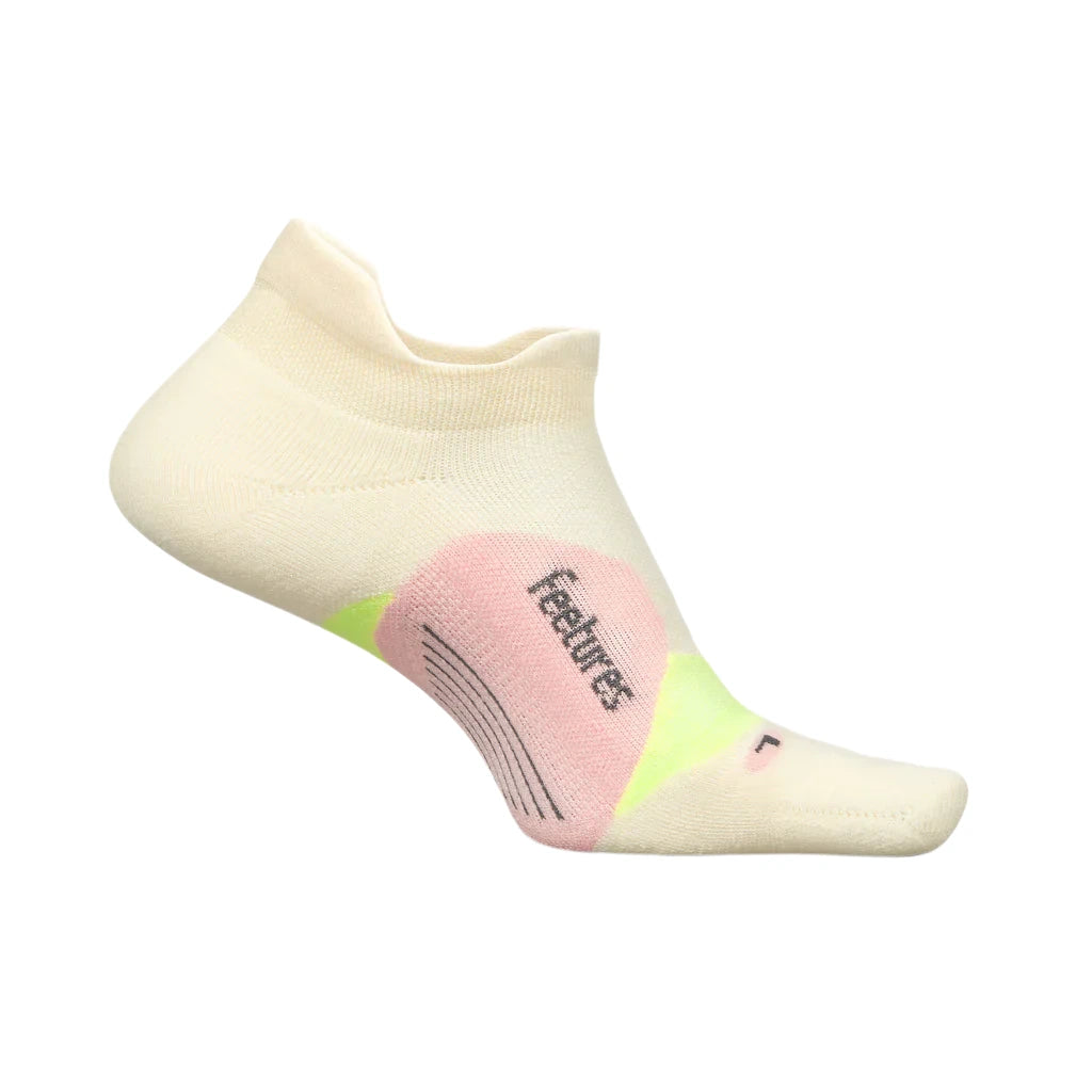 Feetures Elite Light Cushion No Show Tab - Sandy Melon