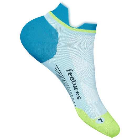 Feetures Women's Elite NST Max Cushion Sock - Blue Crystal