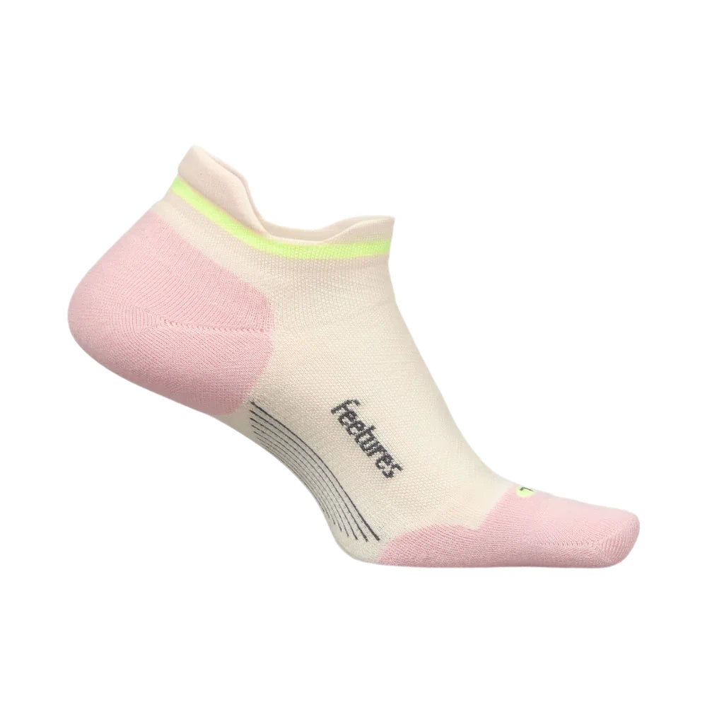 Feetures Elite Max Cushioned Tab Sock - Sandy Melon