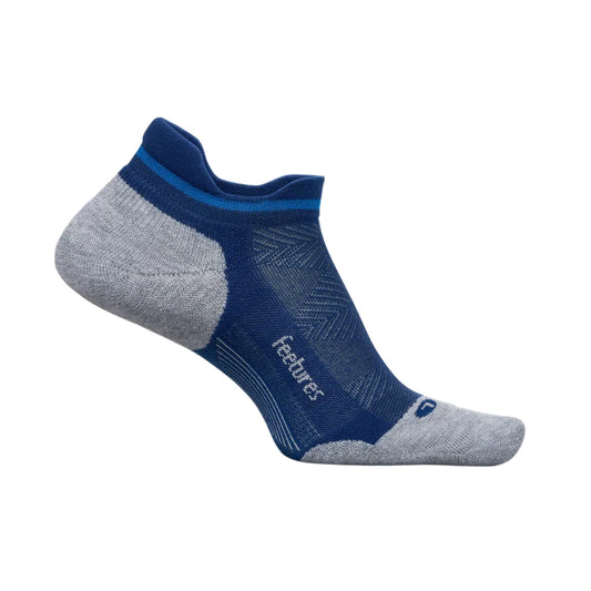 Feetures Elite Max Cushioned Tab Sock - Navy Mist