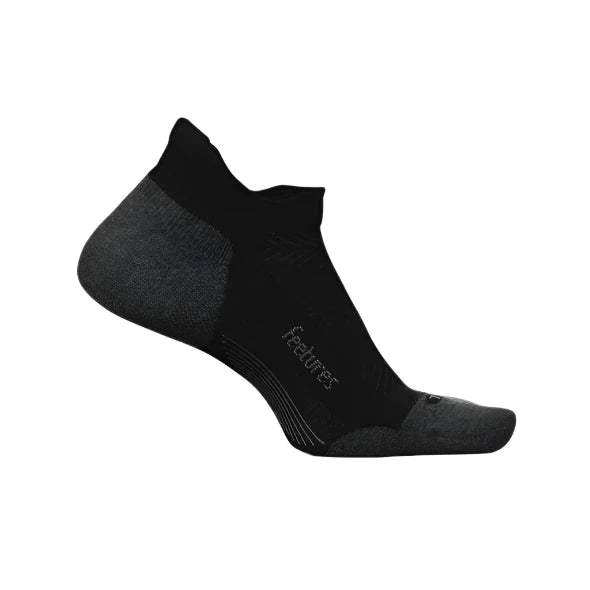 Feetures Women's Elite Low Cut Max Cushion Sock - Basic Black