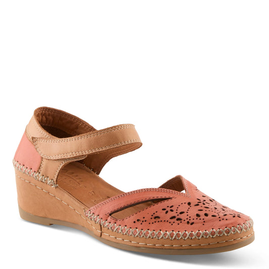 Spring Step Women's Ezlyn Sandals - Coral Multi