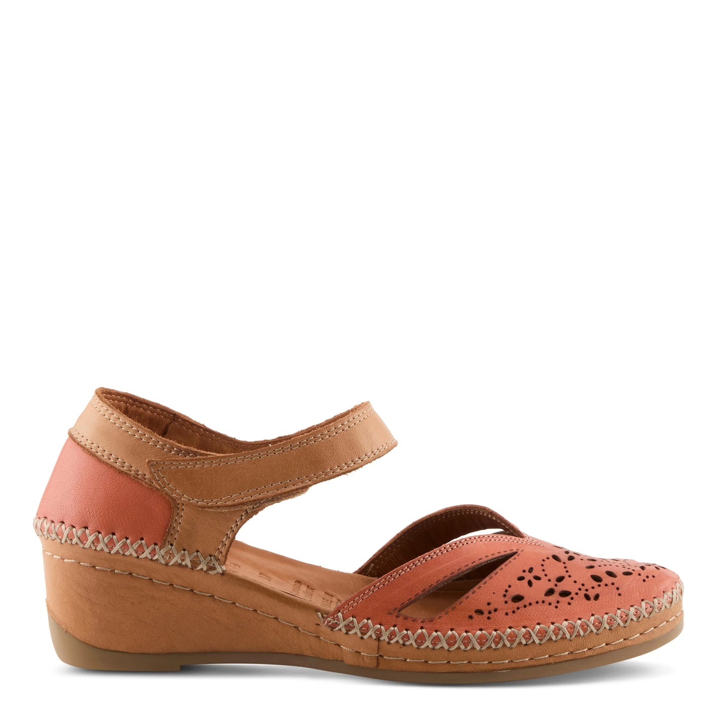 Spring Step Women's Ezlyn Sandals - Coral Multi