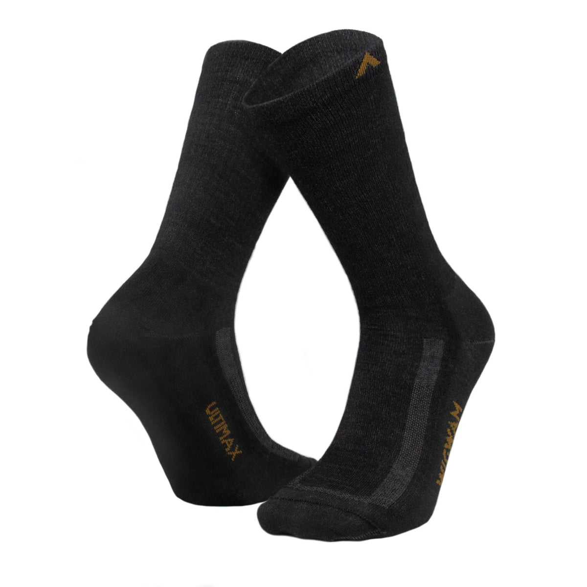 WigWam Alpaca Air Ultralightweight Crew Socks - Black