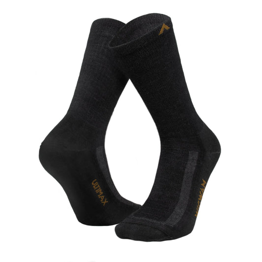 WigWam Alpaca Air Ultralightweight Crew Socks - Black