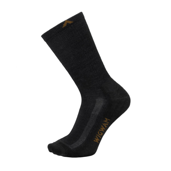 WigWam Alpaca Air Ultralightweight Crew Socks - Black