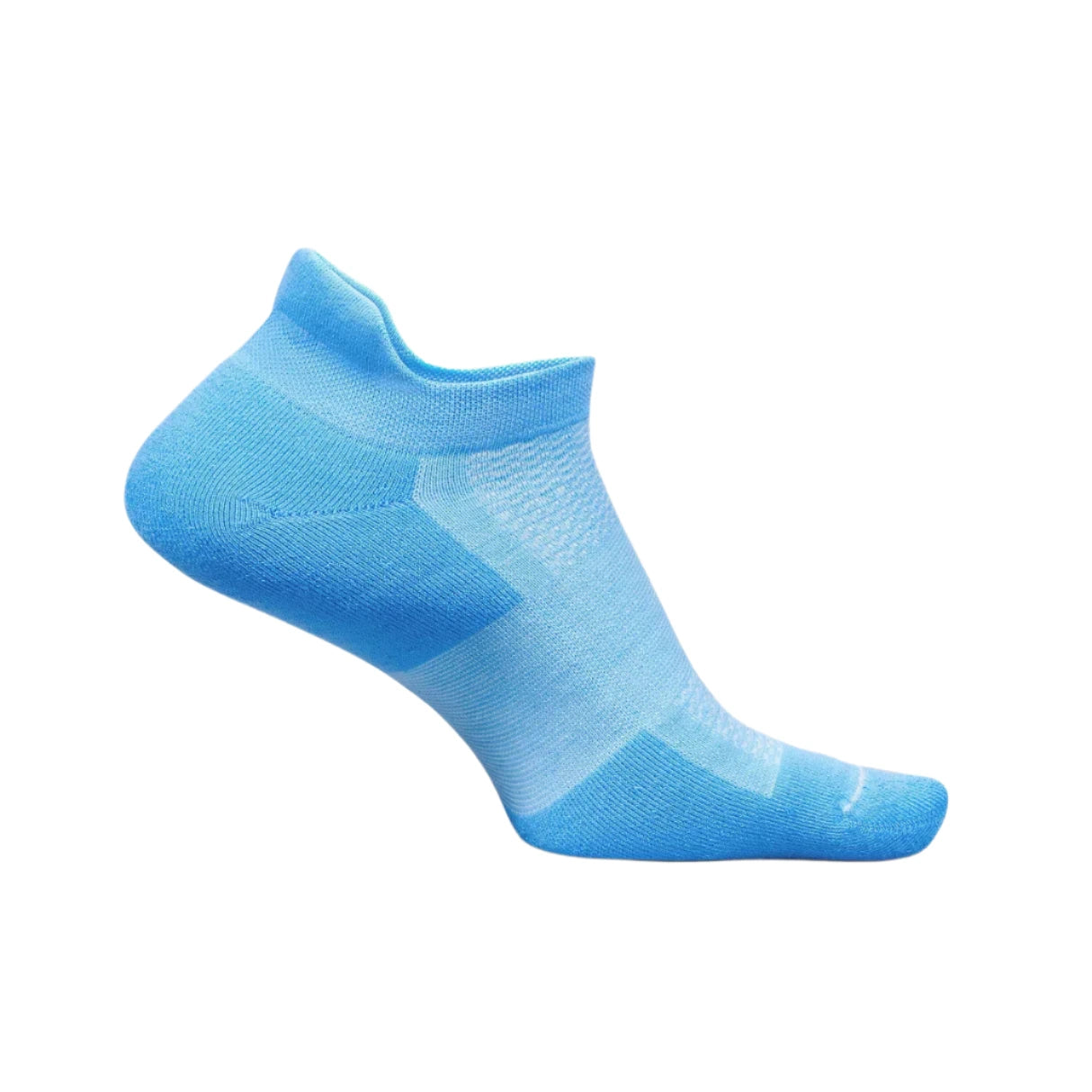 Feetures Unisex High Peformance Max Cushion No Show Tab Socks - Blue Horizon