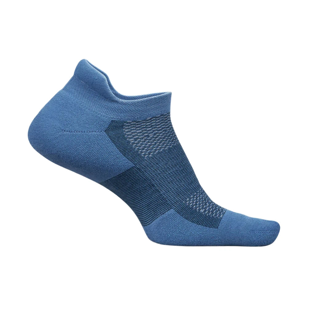 Feetures Unisex High Performace Max Cushioned Tab Sock - Denim Daze