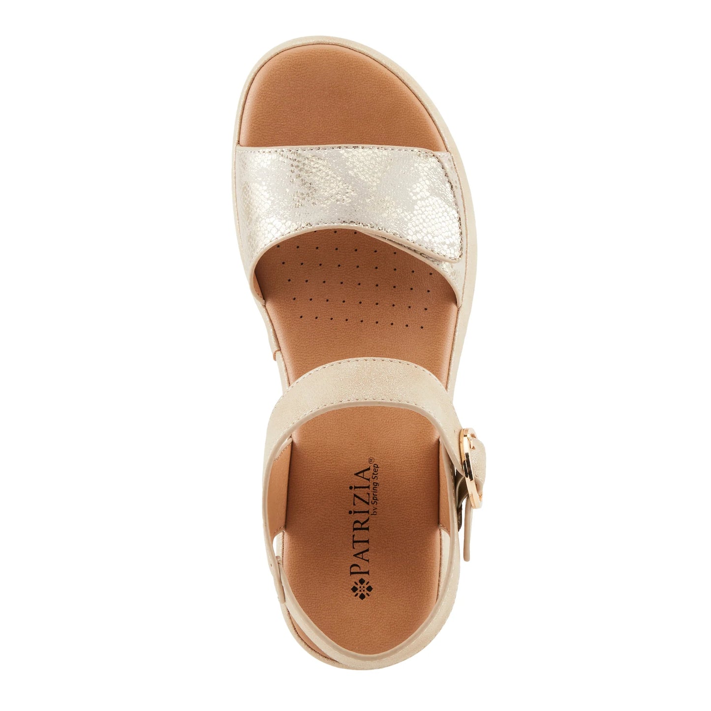 Patrizia by Spring Step Women's Finola Sandals - Soft Gold