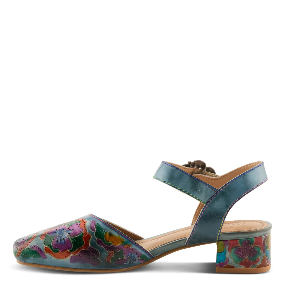 L'Artiste by Springstep Women's Funferbiz - Blue Multi