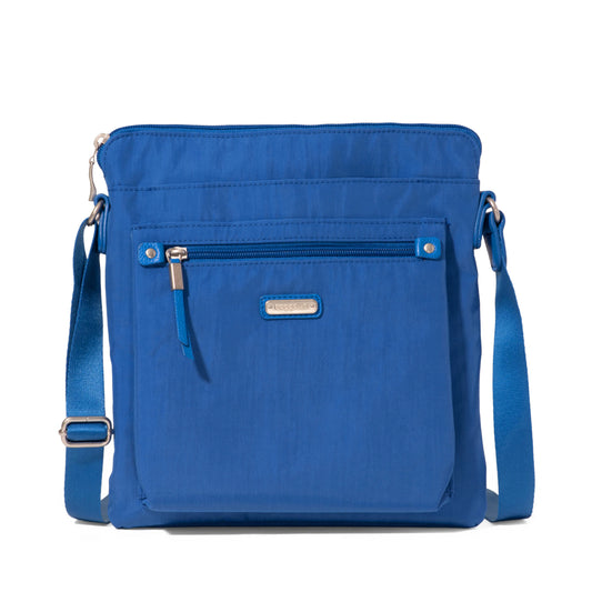 Baggallini True Classic Go Bagg With RFID Wristlet - Lapis Blue