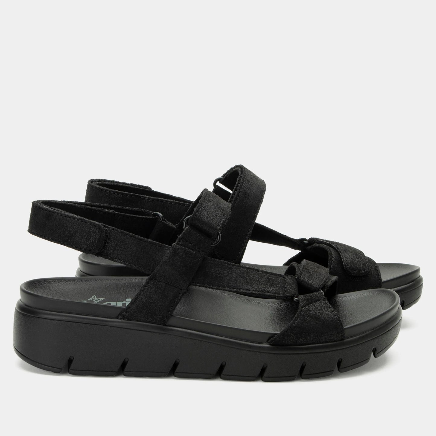 Women's Henna They Call Me Mellow Sandals - Black