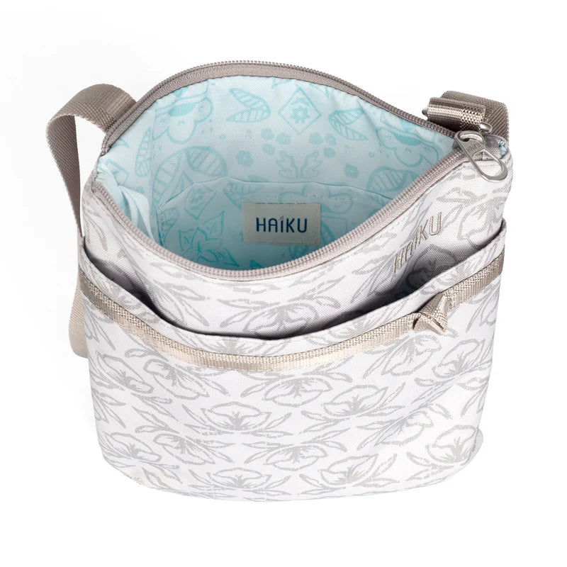 Haiku Revel Slim Crossbody Bag - Geo Tulip