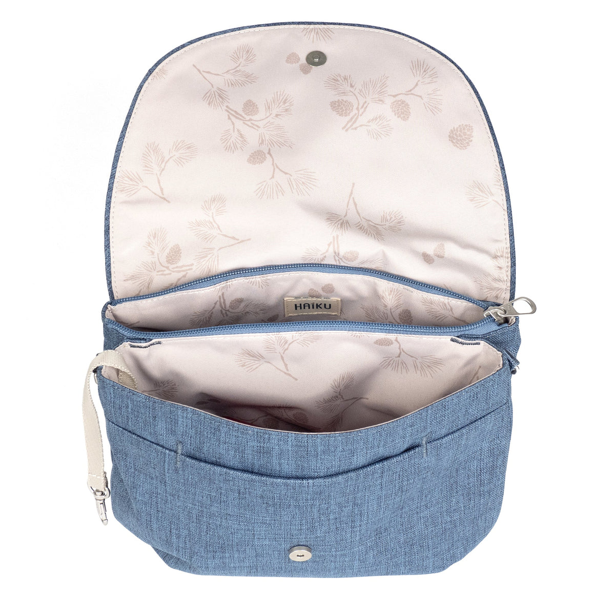 Haiku Bliss Saddle Bag - River Rock Blue