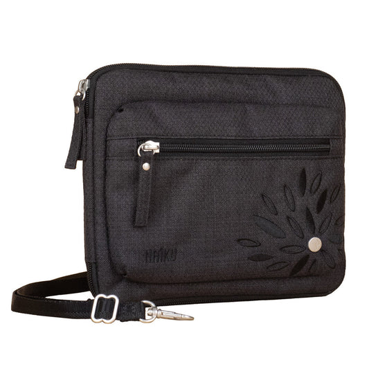Haiku Aspire Folio Multipurpose Bag - Black In Bloom