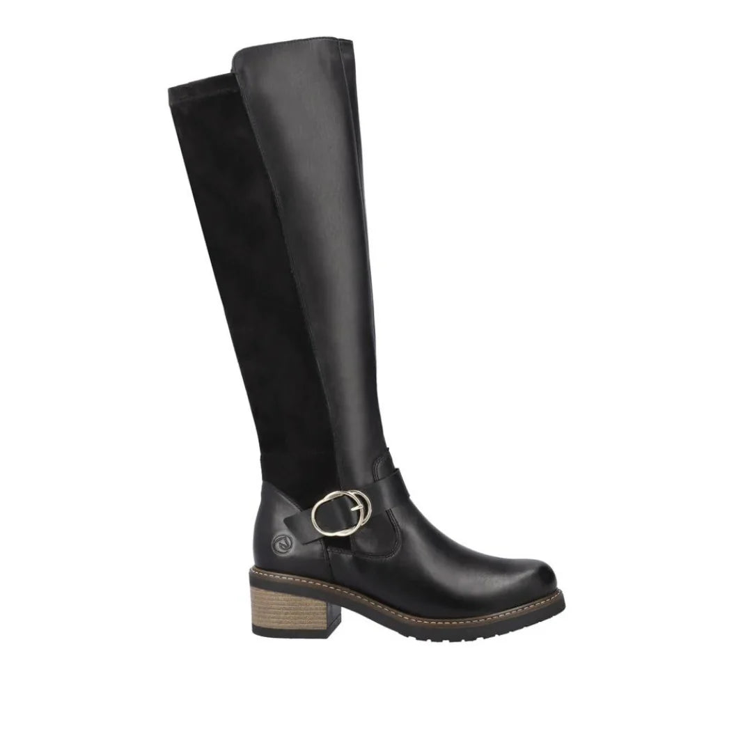 Remonte by Rieker Women's Aida Tall Boot - Black