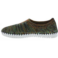 Eric Michael Women's Lucy Slip-On - Tan Mosaic