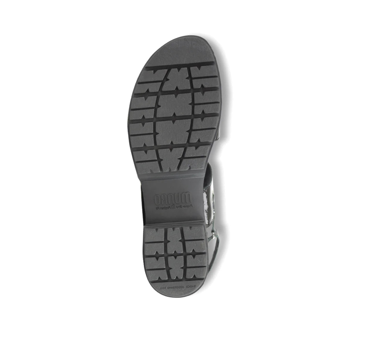 Women's Munro Teagan Patent Leather Sandals - Black Crinkle