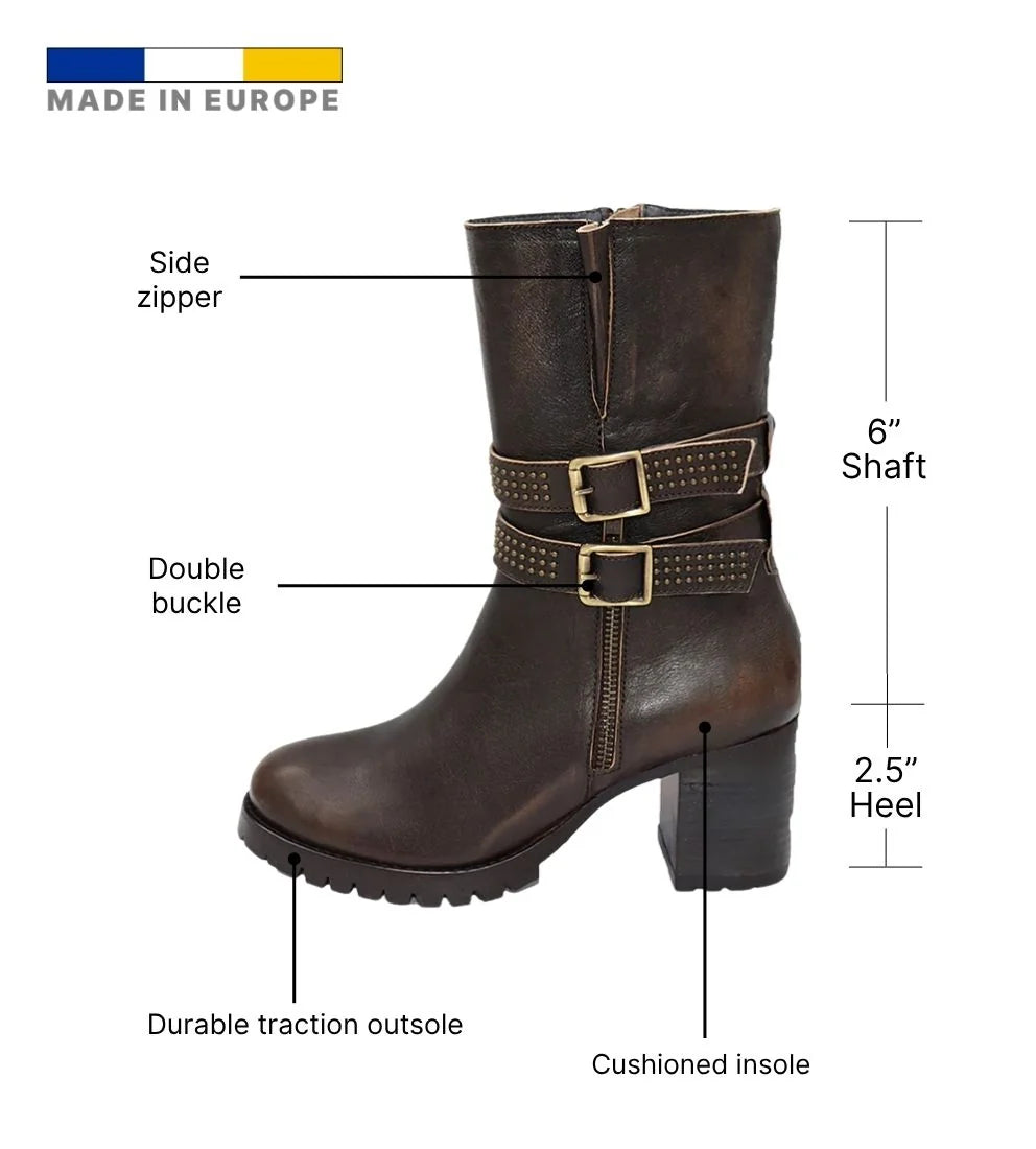 Eric Michael Mariska Women's Boot - Brown