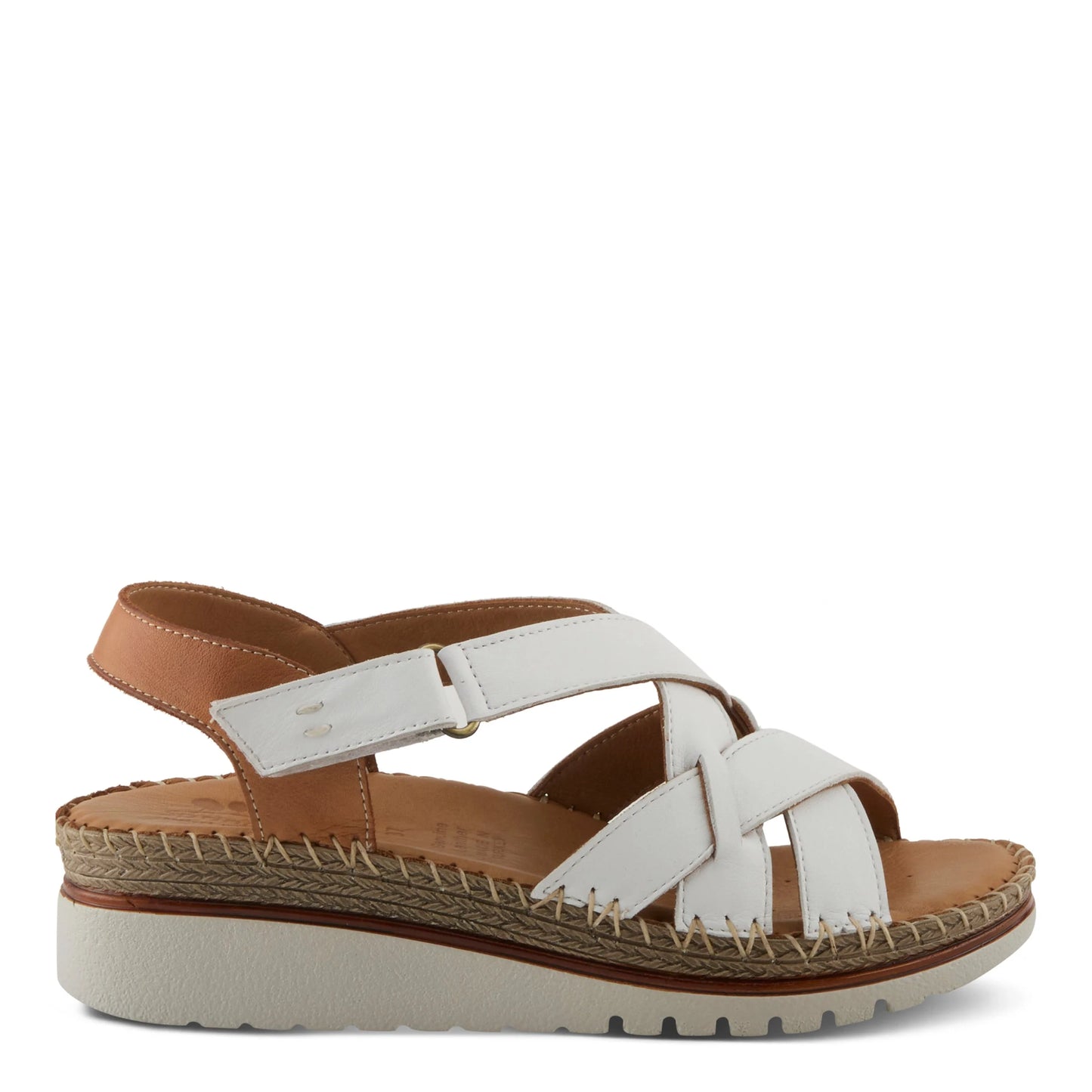 Spring Step Women's Migula Sandals - White Leather