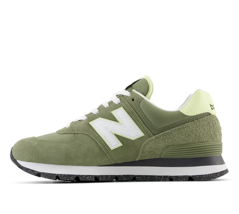 New Balance Men's Rugged 574 Sneakers - Olive