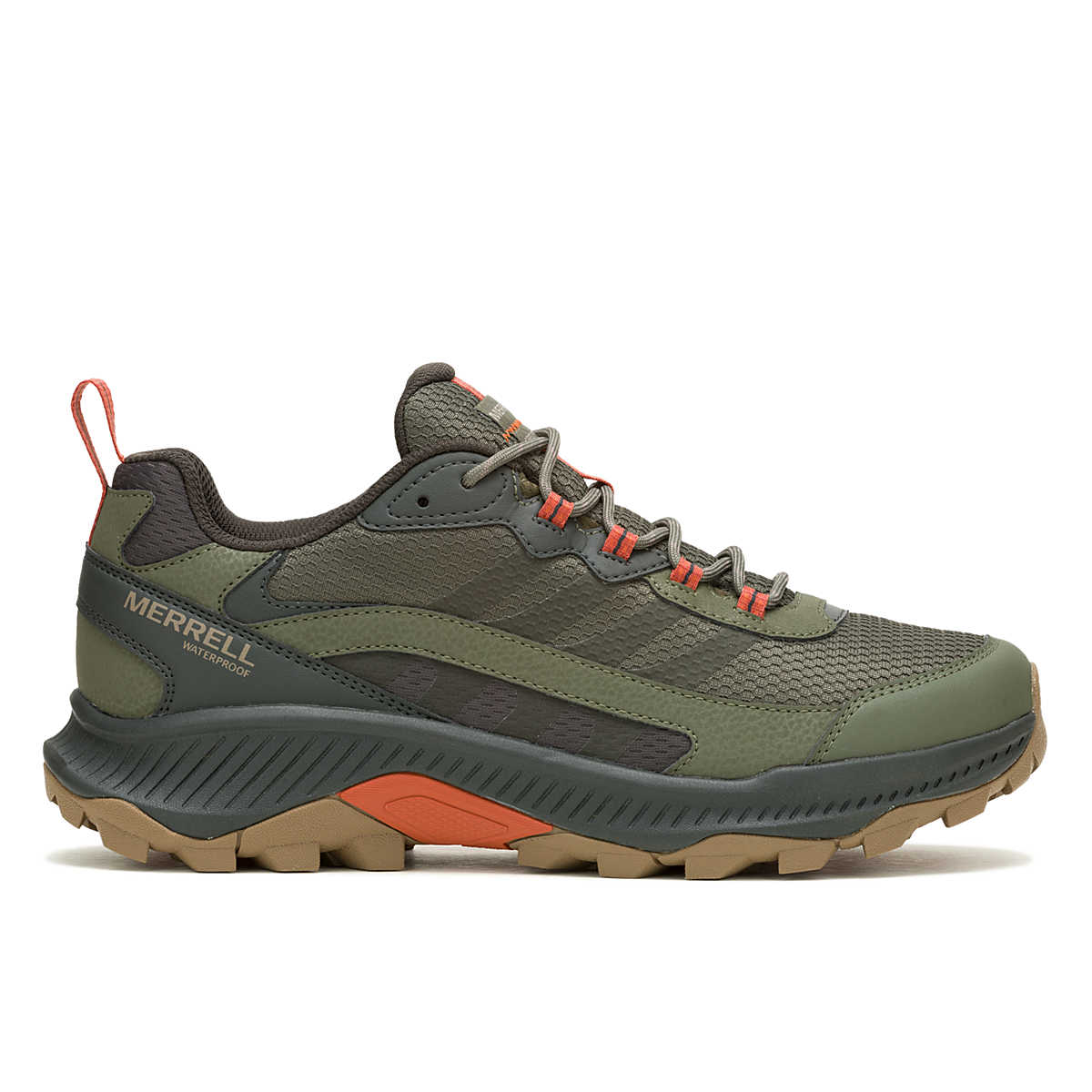 Merrell Men's Speed Strike 2 Waterproof Trail Shoes - Olive