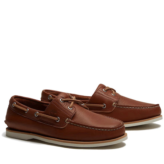 Timberland Men's Lake House Classic 2-Eye Boat Shoe - Rust