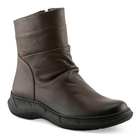 Spring Step Women's Nyxlior Side Zip Boots - Dark Brown